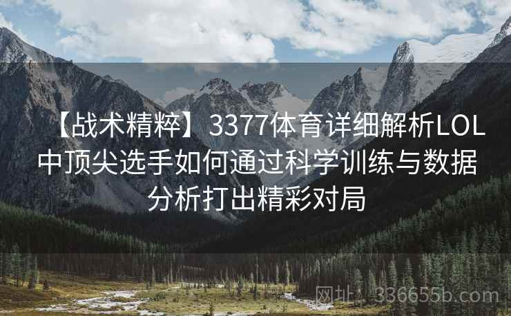 【战术精粹】3377体育详细解析LOL中顶尖选手如何通过科学训练与数据分析打出精彩对局