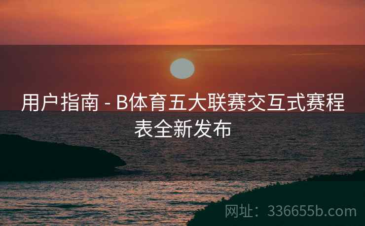 用户指南 - B体育五大联赛交互式赛程表全新发布
